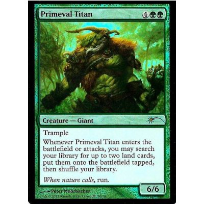 [EX+]原始のタイタン/Primeval Titan《英語》【Grand Prix Promos】