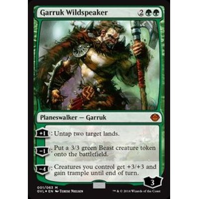 [EX+]野生語りのガラク/Garruk Wildspeaker《英語》【Duel Decks: Garruk vs. Liliana】