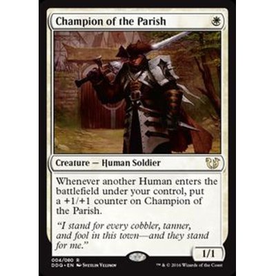 [EX+]教区の勇者/Champion of the Parish《英語》【Duel Decks: Blessed vs. Cursed】