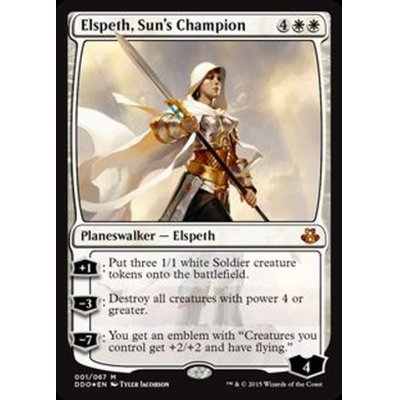 [EX+]太陽の勇者、エルズペス/Elspeth, Sun's Champion《英語》【Duel Decks: Elspeth vs. Kiora】