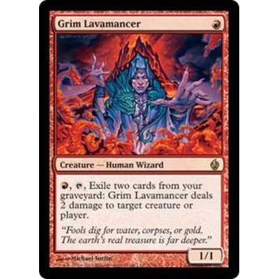 渋面の溶岩使い/Grim Lavamancer《英語》【Premium Deck Series: Fire and Lightning】