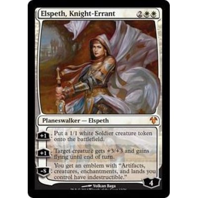 [EX+]遍歴の騎士、エルズペス/Elspeth, Knight-Errant《英語》【Magic Modern Event Deck】