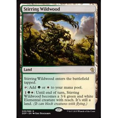 [EX+]活発な野生林/Stirring Wildwood《英語》【Duel Decks: Zendikar vs. Eldrazi】