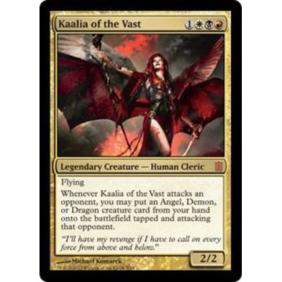 [EX+]巨大なるカーリア/Kaalia of the Vast《英語》【Commander's Arsenal】