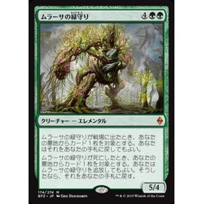 ムラーサの緑守り/Greenwarden of Murasa《日本語》【BFZ】