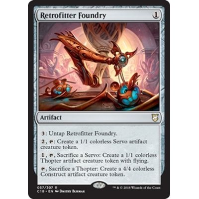 [EX+]改良式鋳造所/Retrofitter Foundry《英語》【Commander 2018】