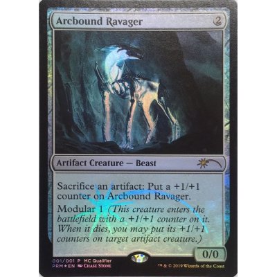 [EX+]電結の荒廃者/Arcbound Ravager《英語》【WMCQ Promo Cards】