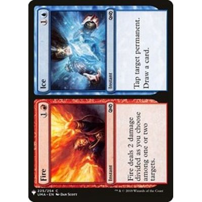 [EX+]火+氷/Fire+Ice《英語》【Reprint Cards(Mystery Booster)】