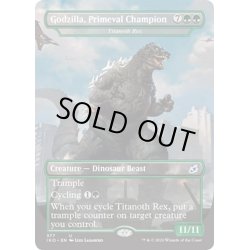 画像1: [EX+](FOIL)原始の王者、ゴジラ/Godzilla, Primeval Champion《英語》【IKO】