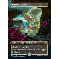 画像1: [EX](FOIL)(ショーケース枠)ゼイゴスのトライオーム/Zagoth Triome《英語》【IKO】