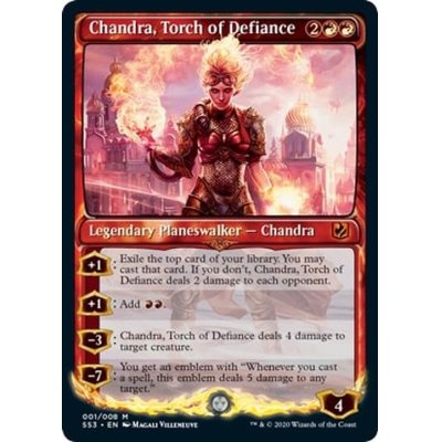 [EX+](FOIL)反逆の先導者、チャンドラ/Chandra, Torch of Defiance《英語》【Signature Spellbook: Chandra】