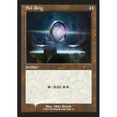 (FOIL)(旧枠仕様)太陽の指輪/Sol Ring《英語》【WPN & Gateway Promos】