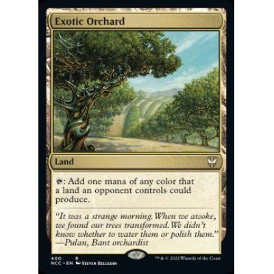 風変わりな果樹園/Exotic Orchard《英語》【NCC】