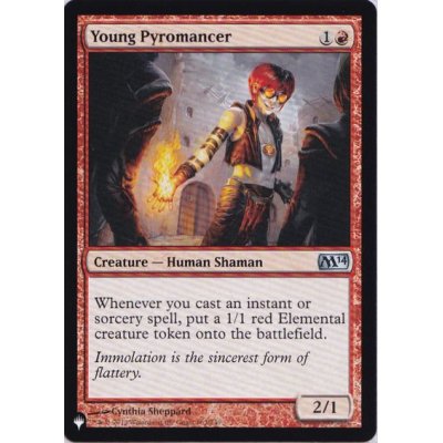 (M14)若き紅蓮術士/Young Pyromancer《英語》【Reprint Cards(The List)】