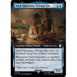 画像1: (サージFOIL)(フルアート)私立探偵、ニック・バレンタイン/Nick Valentine, Private Eye《英語》【PIP】