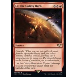 画像1: (サージFOIL)銀河を焔羅のままに/Let the Galaxy Burn《英語》【40K】