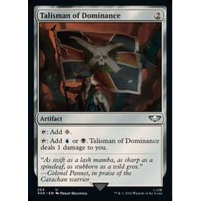 (サージFOIL)(254)威圧のタリスマン/Talisman of Dominance《英語》【40K】