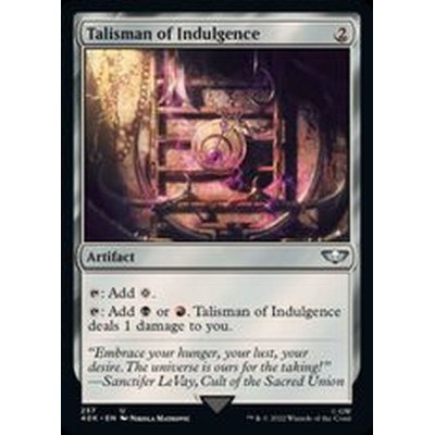 (サージFOIL)耽溺のタリスマン/Talisman of Indulgence《英語》【40K】