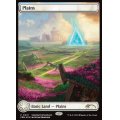 (FOIL)(フルアート)(0001)平地/Plains《英語》【PRM】