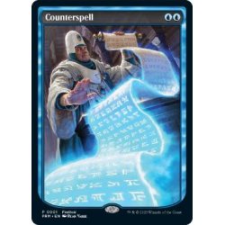 画像1: (FOIL)(0001)(フルアート)対抗呪文/Counterspell《英語》【PRM】