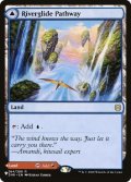 [EX+]河川滑りの小道/Riverglide Pathway《英語》【Reprint Cards(Secret Lair Commander)】