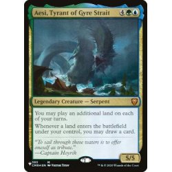 画像1: [EX+]円渦海峡の暴君、アシー/Aesi, Tyrant of Gyre Strait《英語》【Reprint Cards(The List)】