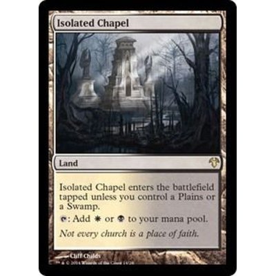 [EX+]孤立した礼拝堂/Isolated Chapel《英語》【Magic Modern Event Deck】