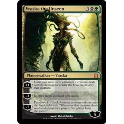 見えざる者、ヴラスカ/Vraska the Unseen《英語》【RTR】