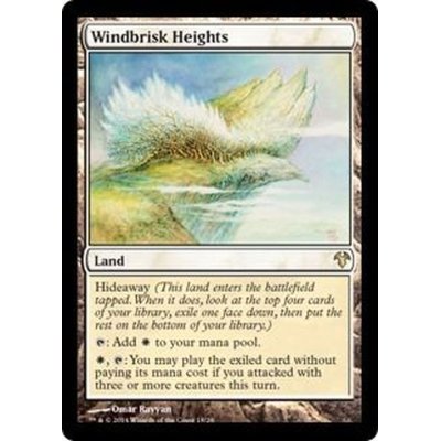 [EX+]風立ての高地/Windbrisk Heights《英語》【Magic Modern Event Deck】