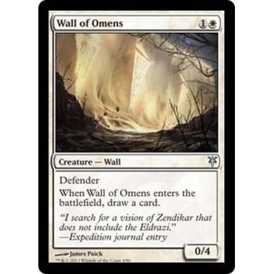 [EX+]前兆の壁/Wall of Omens《英語》【Duel Decks: Sorin vs. Tibalt】