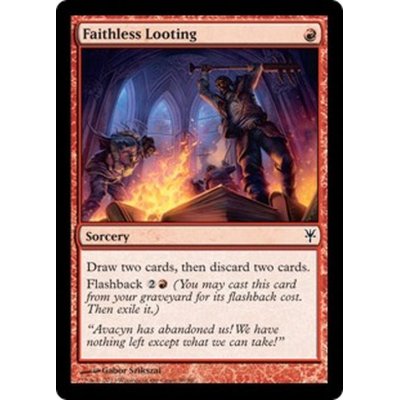 [EX]信仰無き物あさり/Faithless Looting《英語》【Duel Decks: Sorin vs. Tibalt】