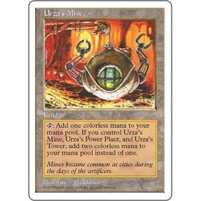 [EX+]ウルザの鉱山/Urza's Mine《日本語》【5ED】