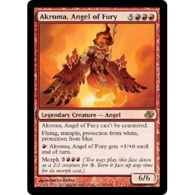 [EX+]憤怒の天使アクローマ/Akroma, Angel of Fury《英語》【PLC】