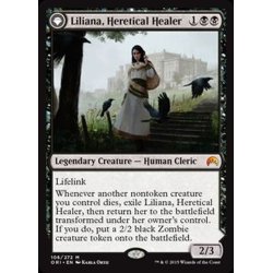 画像1: [EX+]異端の癒し手、リリアナ/Liliana, Heretical Healer《英語》【ORI】