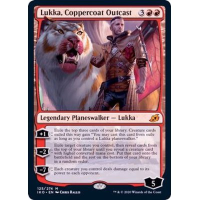 (FOIL)銅纏いののけ者、ルーカ/Lukka, Coppercoat Outcast《英語》【IKO】