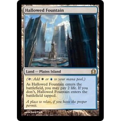 [EX+]神聖なる泉/Hallowed Fountain《英語》【RTR】