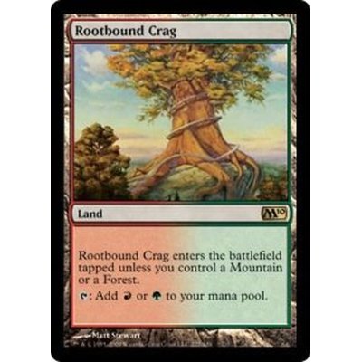 [EX+]根縛りの岩山/Rootbound Crag《英語》【M10】