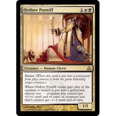 [EX+]オルゾフの司教/Orzhov Pontiff《英語》【GPT】