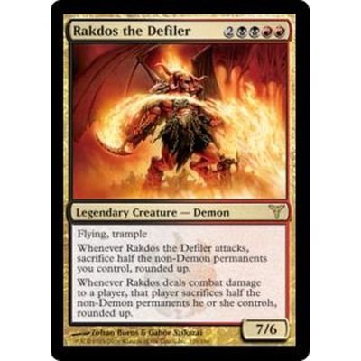 穢すものラクドス/Rakdos the Defiler《英語》【DIS】