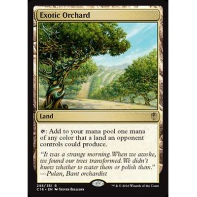 風変わりな果樹園/Exotic Orchard《英語》【Commander 2016】