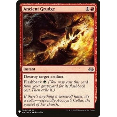 古えの遺恨/Ancient Grudge《英語》【Reprint Cards(Mystery Booster)】