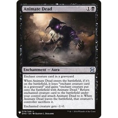 [EX+]動く死体/Animate Dead《英語》【Reprint Cards(Mystery Booster)】