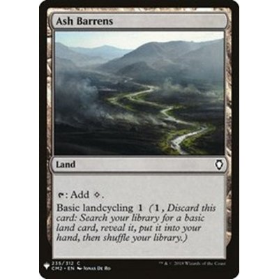 灰のやせ地/Ash Barrens《英語》【Reprint Cards(Mystery Booster)】