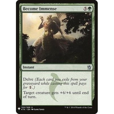 [EX+]強大化/Become Immense《英語》【Reprint Cards(Mystery Booster)】