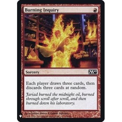 燃え立つ調査/Burning Inquiry《英語》【Reprint Cards(Mystery Booster FOIL)】