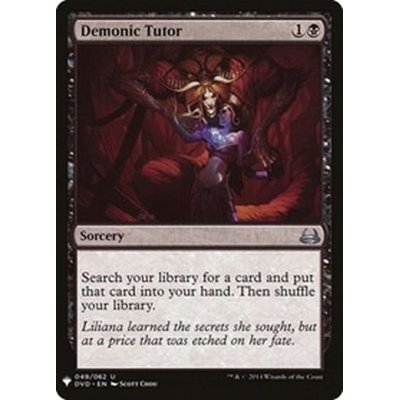 [EX](DVD)悪魔の教示者/Demonic Tutor《英語》【Reprint Cards(The List)】