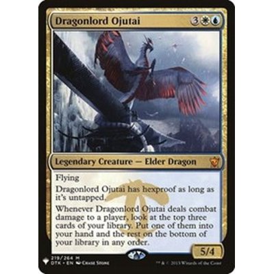 [EX+]龍王オジュタイ/Dragonlord Ojutai《英語》【Reprint Cards(Mystery Booster)】