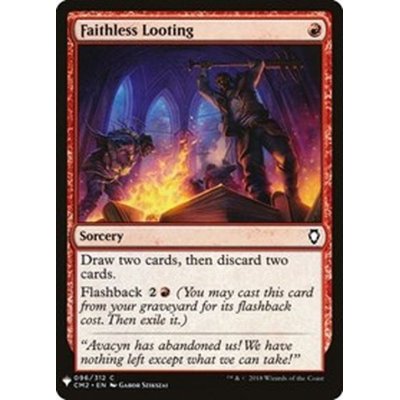 [EX+]信仰無き物あさり/Faithless Looting《英語》【Reprint Cards(Mystery Booster)】