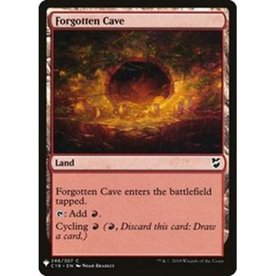 [EX+]忘れられた洞窟/Forgotten Cave《英語》【Reprint Cards(Mystery Booster)】