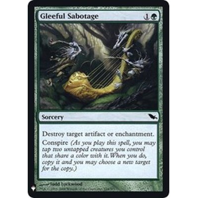 [EX+]上機嫌の破壊/Gleeful Sabotage《英語》【Reprint Cards(Mystery Booster FOIL)】